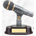Resin Sculpture Award w/ Base (Microphone)
